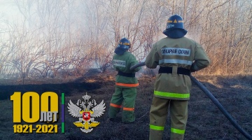 Пожарные поезда филиалов ФГП ВО ЖДТ России привлекались для тушения пожаров в полосе отвода